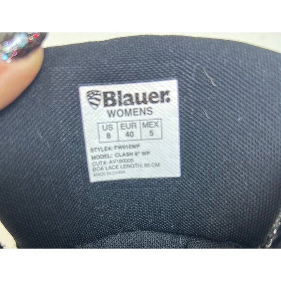 Blauer Clash 6" Women's Sz 8 Black Tactical Duty Boots BOA Lace Up Police Work - Picture 4 of 10